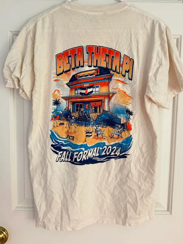 Comfort Colors Beta Theta Pi tee - Image 3