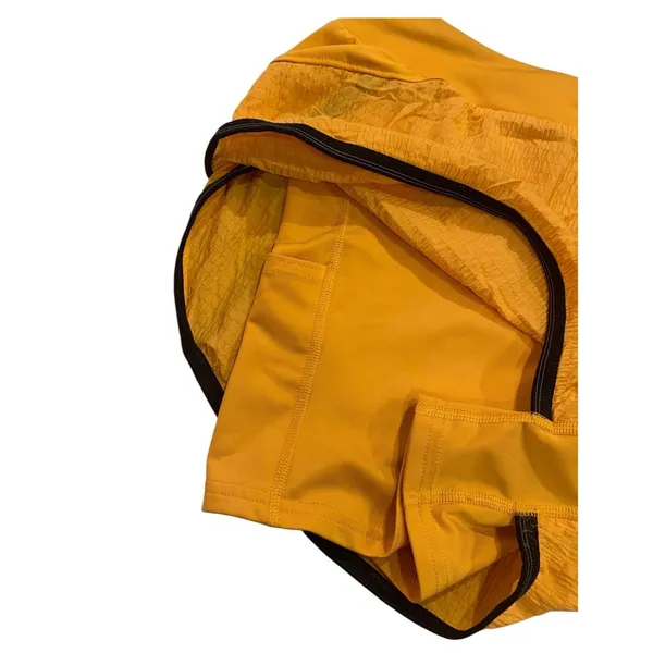 Gymshark Running Shorts Medium‎ Yellow Double Layer Athletic Gorpcore B2A5H - Image 4