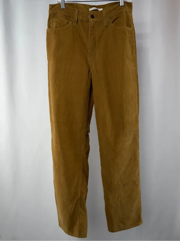 Levi's 94 Baggy Corduroy Jean in Camel Size‎ 27 - Image 5