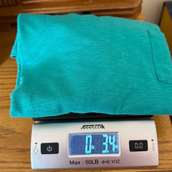 American Eagle Outfitters Oversized Pocket Tee Size Small Teal Casual Relaxed - Image 8
