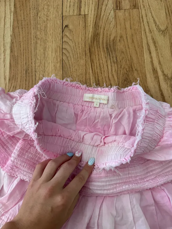 Loveshackfancy mini toile skirt - Image 3