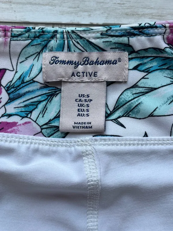 Tommy Bahama Active Blue Pink Floral Active Skort Size Small - Image 4