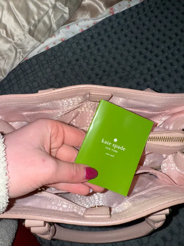 Kate Spade Light Pink Purse  - Image 6