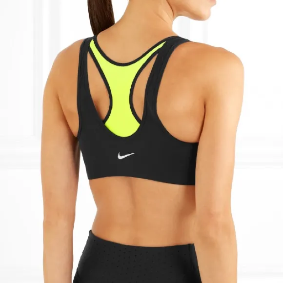 Nike Dri-FIT zipped front stretch sports bra - Image 3