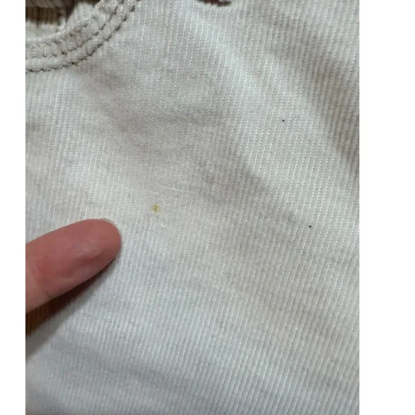 J.Crew Vintage Stretch Cords Favorite Fit Cream Corduroy‎ Straight Leg Pants 8R - Image 11