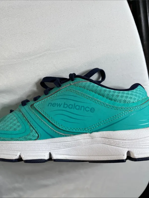 New Balance Teal and Navy Women's Athletic Sneakers - Image 9