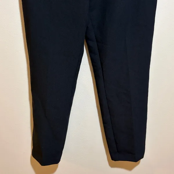NEW Abercrombie & Fitch Slim Straight Tailored Trouser Pants Black Size 25 - Image 8