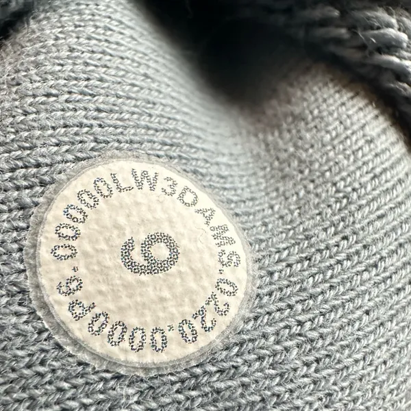Lululemon All Yours Hoodie *Terry Blue Cast W3DAMS Cotton Terry size 6 - Image 3