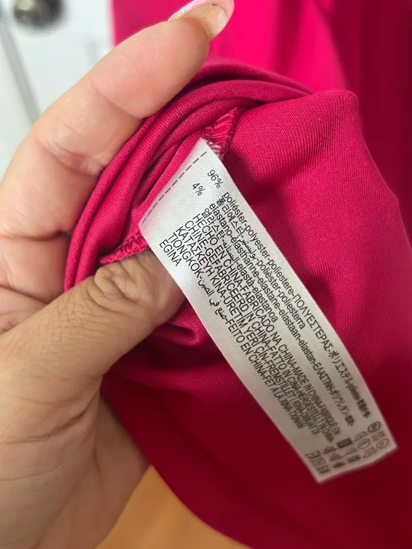 Zara Fuchsia Slip Maxi Dress Minimalist Barbiecore Summer Vacation Size S - Image 7