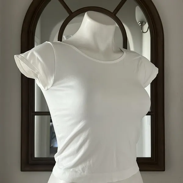 NEW Free People Intimately White Top Size M/L New without Tag - Image 6