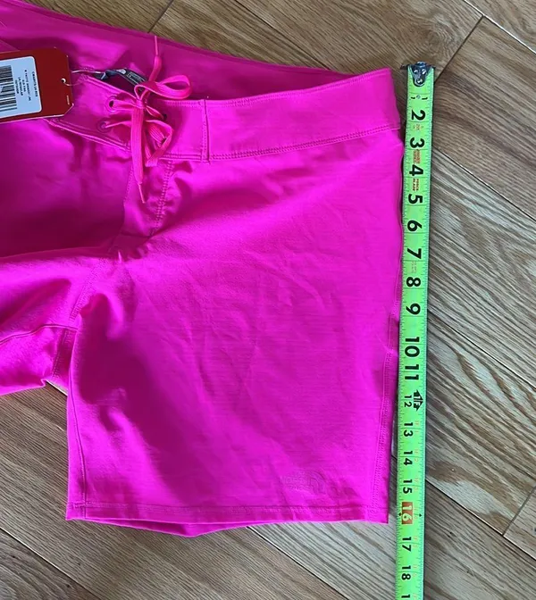 North face shorts w pacific glo pink size 14 NWT UPF 50 - Image 6