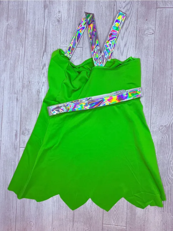 Disney tinker belle Peterpan Halloween costume dress with belt large cosplay - Image 7