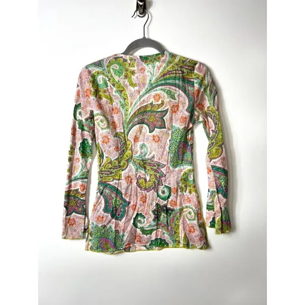 Vintage‎ y2k Express paisley print top - Image 11