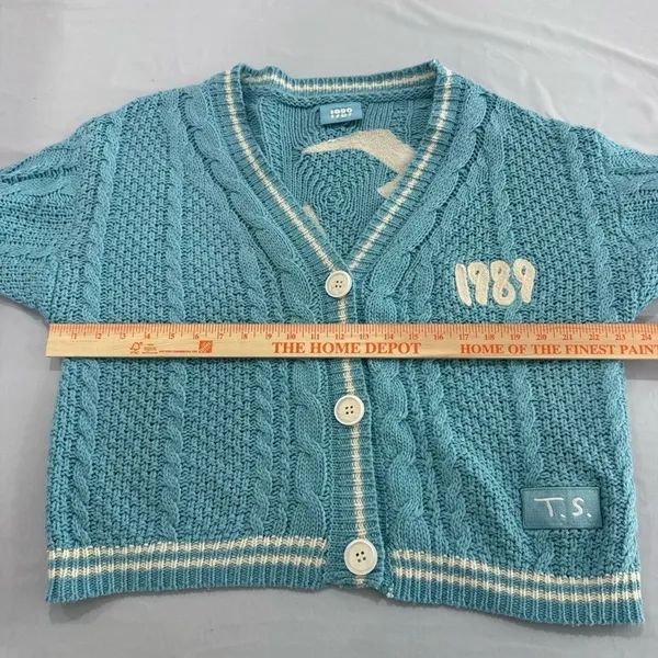 Taylor Swift 1989‎ cardigan women's size XS/S - Image 7