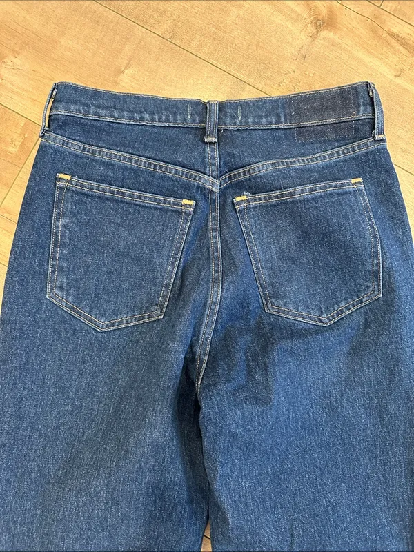 Abercrombie Curve Love Ultra High Rise 90s Straight Jean Sz 29 Regular - Image 10