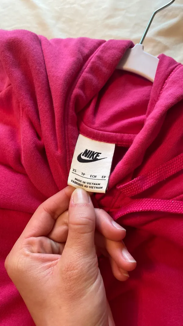 Pink Nike Sweatshirt Hoodie - Image 4