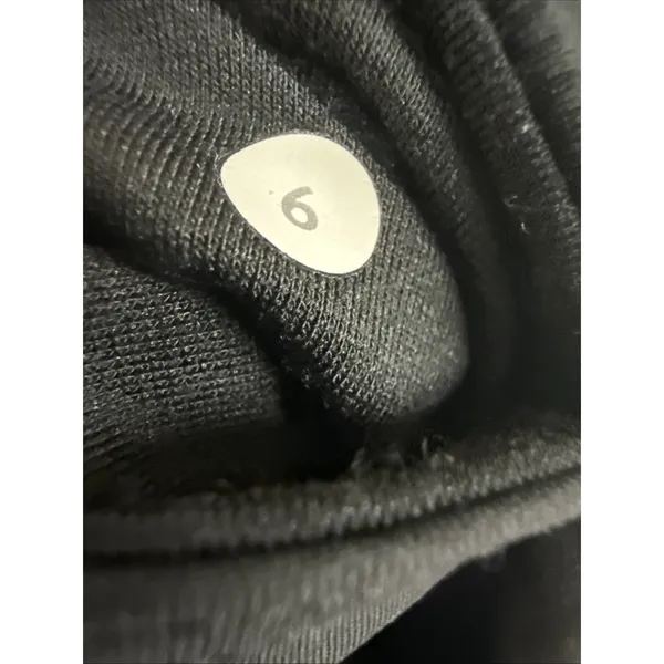 Lululemon Women's Black Mesh Panel Legging Tight In‎ Size 6 Side Pockets Crop - Image 8