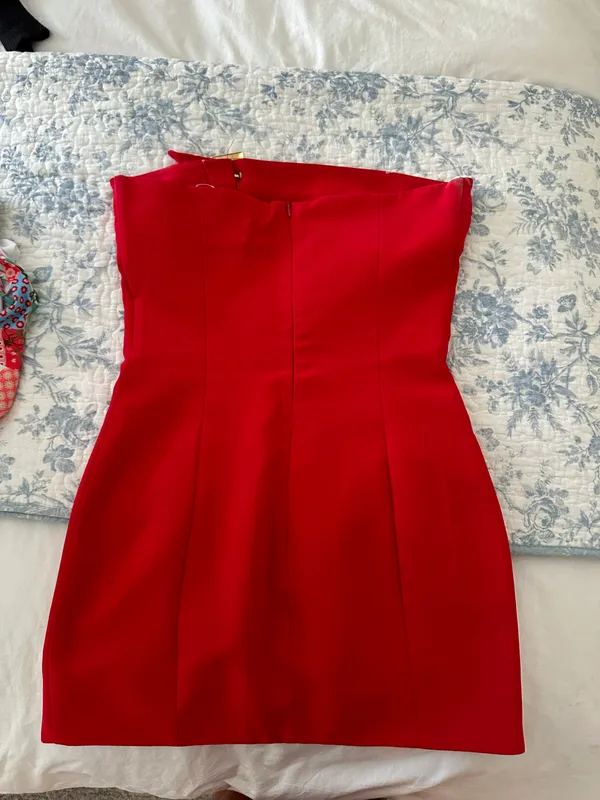 Amanda Uprichard Edison Mini Dress - Image 3