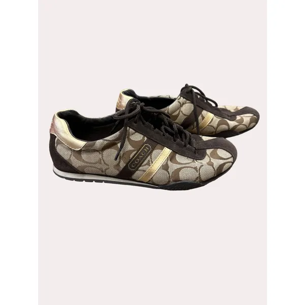 Coach Katelyn women’s brown sneakers shoes 7M SKU 6166 - Image 2