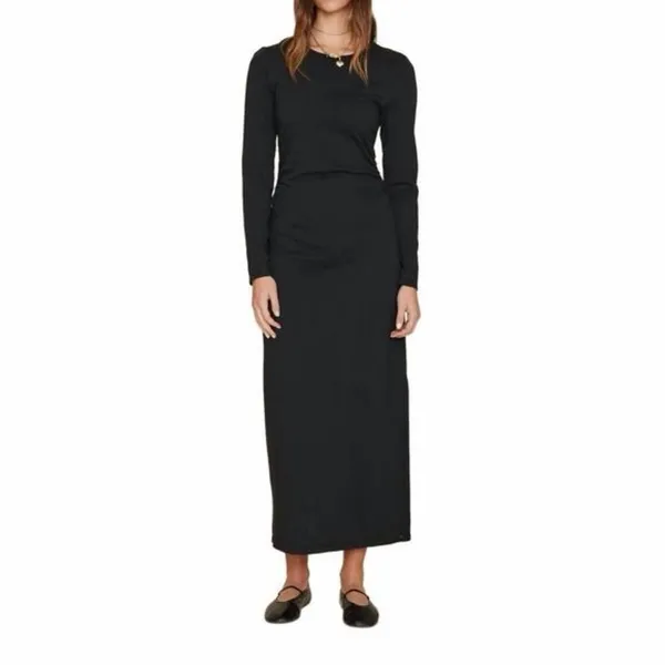 Xirena Wiley Long‎ Sleeve Black Dress, Size XL - Image 2
