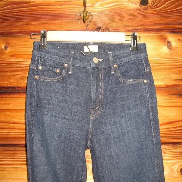 MOTHER High Waisted Looker Dagger Ankle Fray Lace - Image 5