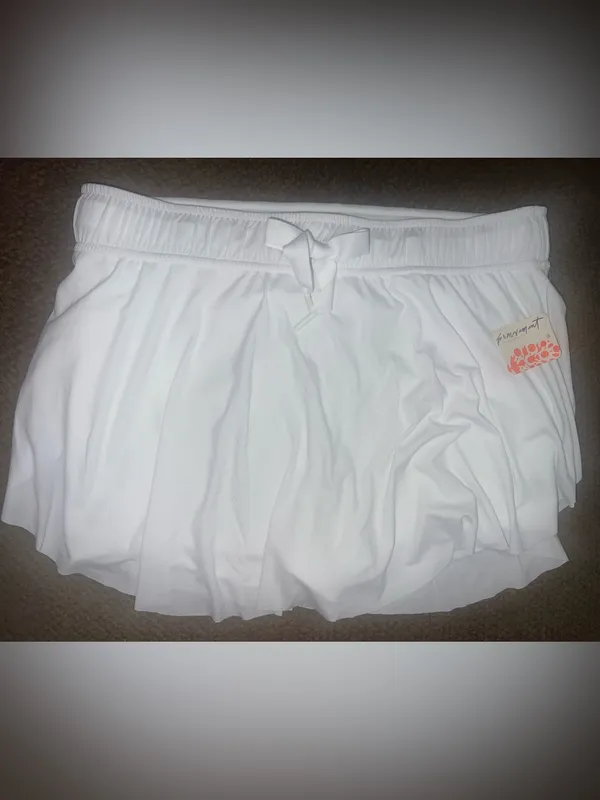 Free People Movement NWT On Point White Skort Activewear Athleisure Tennis - Image 4