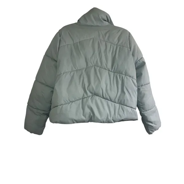 ✨Maralyn & Me Juniors' Cropped Puffer Teal Sz XL Coat✨ - Image 4