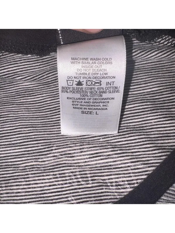 Harley-Davidson Motorcycles Woman’s L Madison Wisconsin Long Sleeve Raglan Tee - Image 6