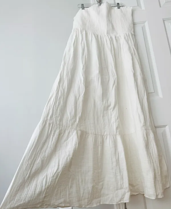 Anthropologie The Marisol Smocked Gauze Maxi Dress, Size XL - Image 7