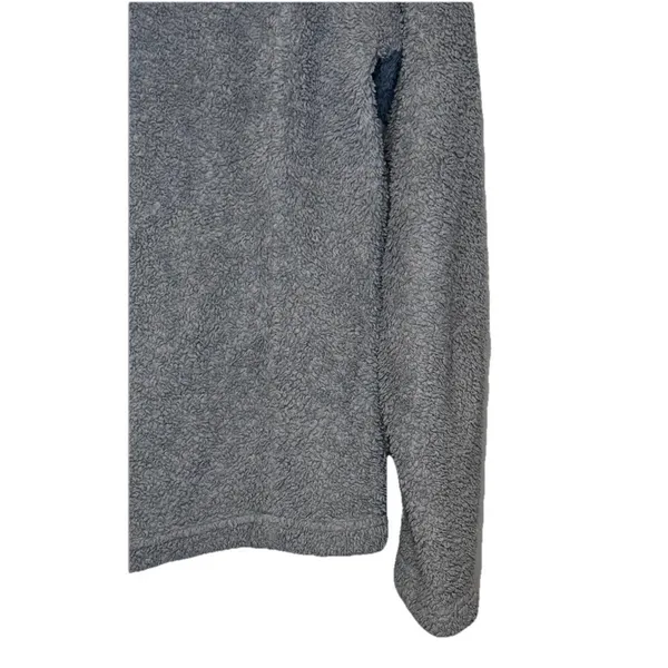 Patagonia Women's‎ Sweater Los Gastos 1/4 Zip Fleece Pullover Heather Gray Small - Image 8