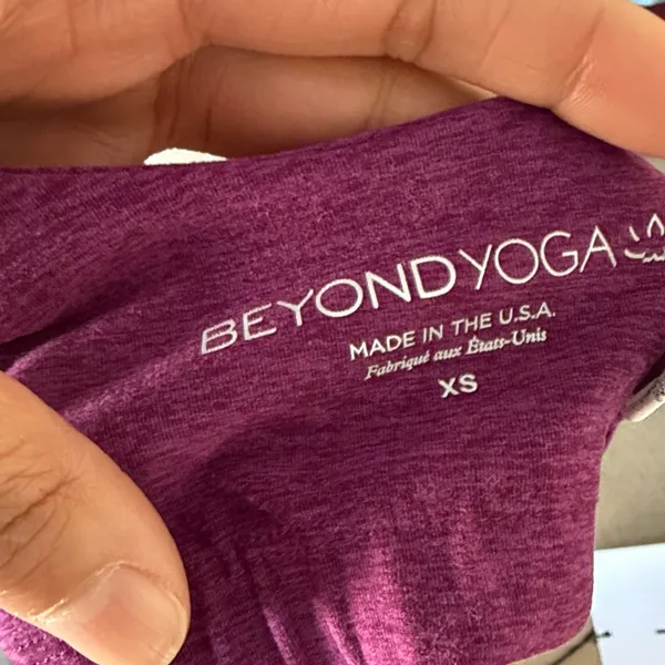 Beyond Yoga Rich Purple Tank Top - Image 3