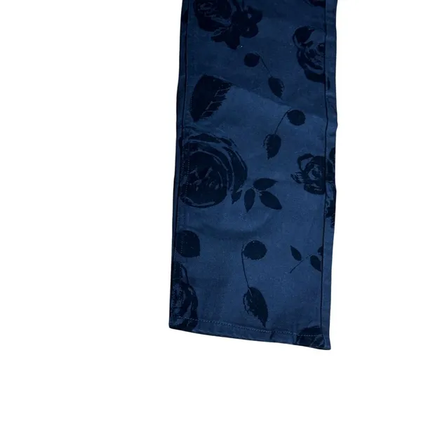 Wild Fable Womens High-Rise Straight Jeans Floral Print Size 8 / 32" Inseam - Image 11