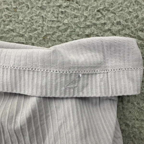 Lululemon Ebb to Street Cropped Racerback Tank Top Faint Lavender Women's 4 - Image 6
