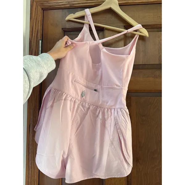 FREE PEOPLE Righteous Runsie in Rose Water Size Large NEW - Image 6