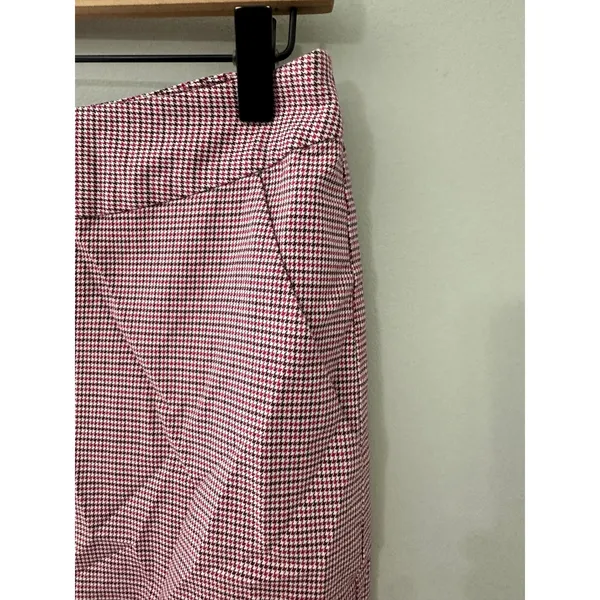 L.L.Bean Favorite Fit Houndstooth Pencil Skirt Women's Size 4 Career Casual‎ - Image 3