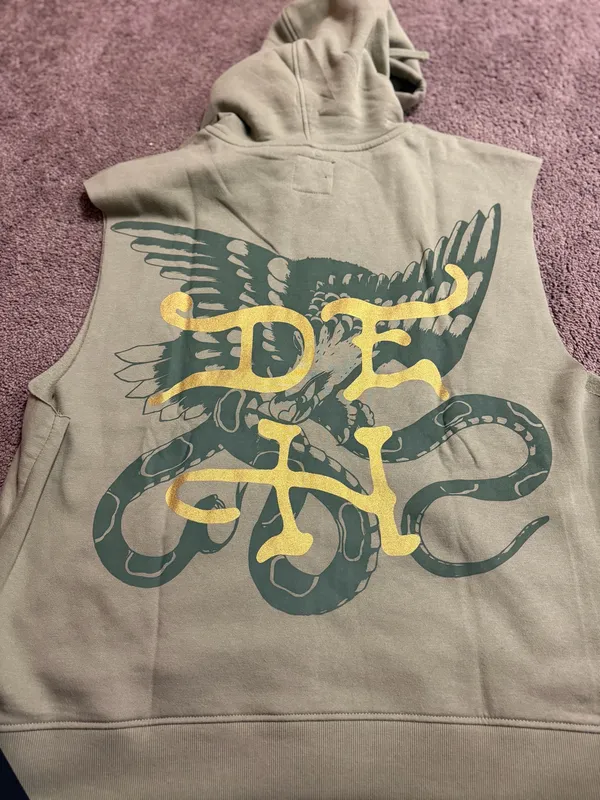 Ed Hardy sleeveless hoodie - Image 5