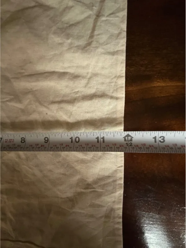 Madewell Drawstring Dust Bag - Beige Cotton Storage Pouch - Image 5