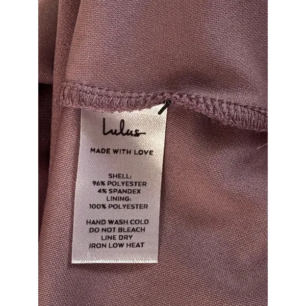 Lulu's Forever My Girl Mini Dress Pink MEDIUM Tulip Skirt Pastel Sleeveless Chic - Image 9