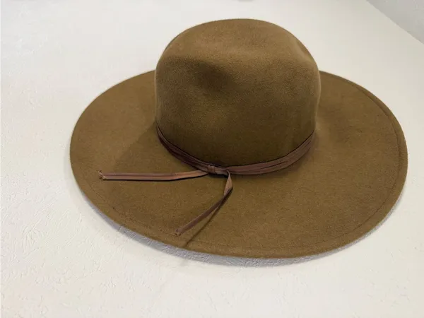 Stetson Holden Crushable Wool Felt Aussie Hat Brown Small - Image 5