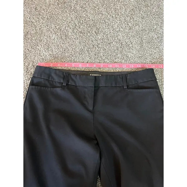 Express Editor Black Bootcut Dress Pants Women 6R Career Workwear - Image 3