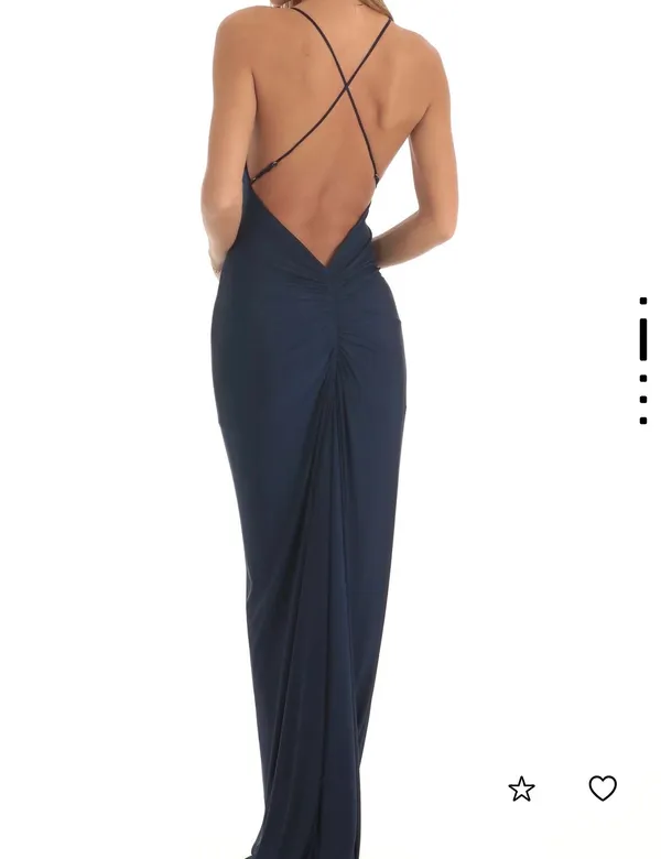 Lucy in the Sky Navy Blue Dress - Image 2