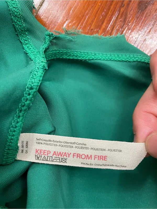 Free People Like Honey Pajamas PJ Top & Shorts Set in Silky Golf Green Sz S 🧡🎀 - Image 7