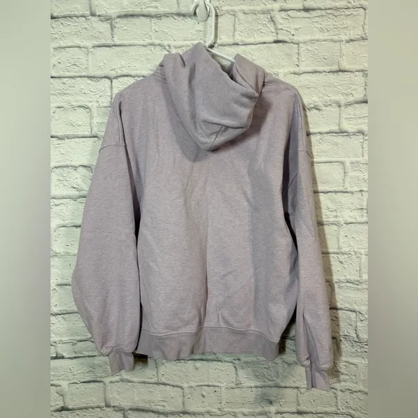 Gymshark Women's Lavender Hoodie Sweatshirt, Medium - Image 3