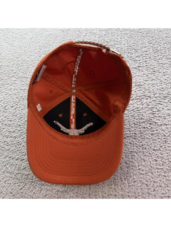 Top Of The World Texas Longhorns Women’s Strapback Hat Orange NCAA College Football Cap - Image 5