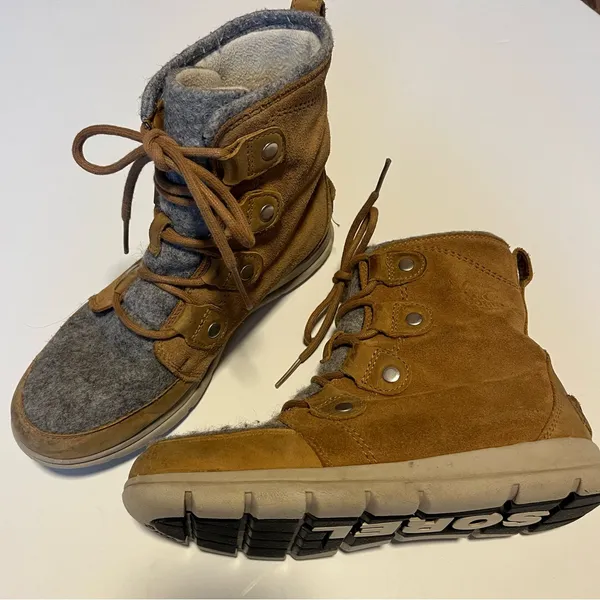 Sorel EXPLORER JOAN Winter Lace-Up Boot - Image 10