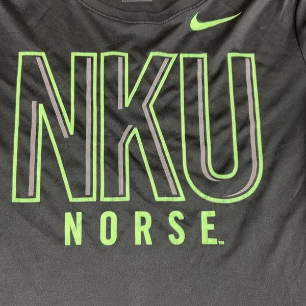 Nike Shirt Womens Small Black Dri-FIT NKU Norse Slim Moisture Wicking Breathable - Image 3