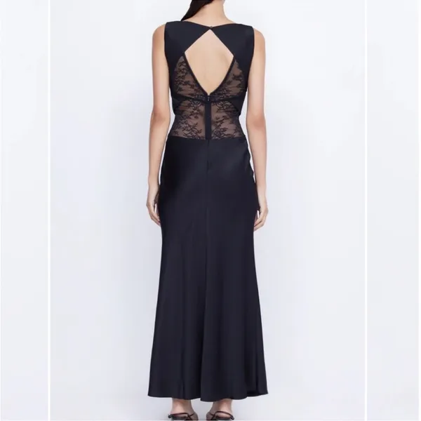 Bec & Bridge Juliette Maxi Dress‎ Black Size 2 NWOT - Image 3