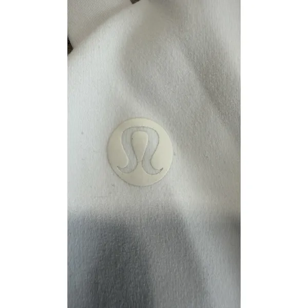 Lululemon Asymmetric Yoga Tank Top White Nulu One Shoulder Size 4 LW1EI5S - Image 4