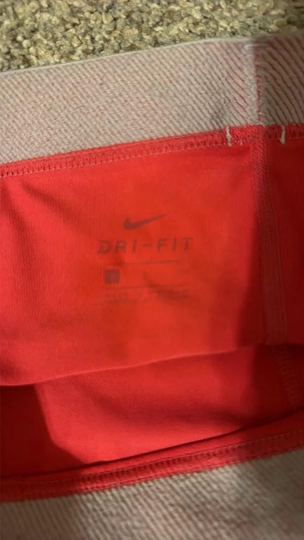 Nike Spandex Shorts Coral Pink - Image 2