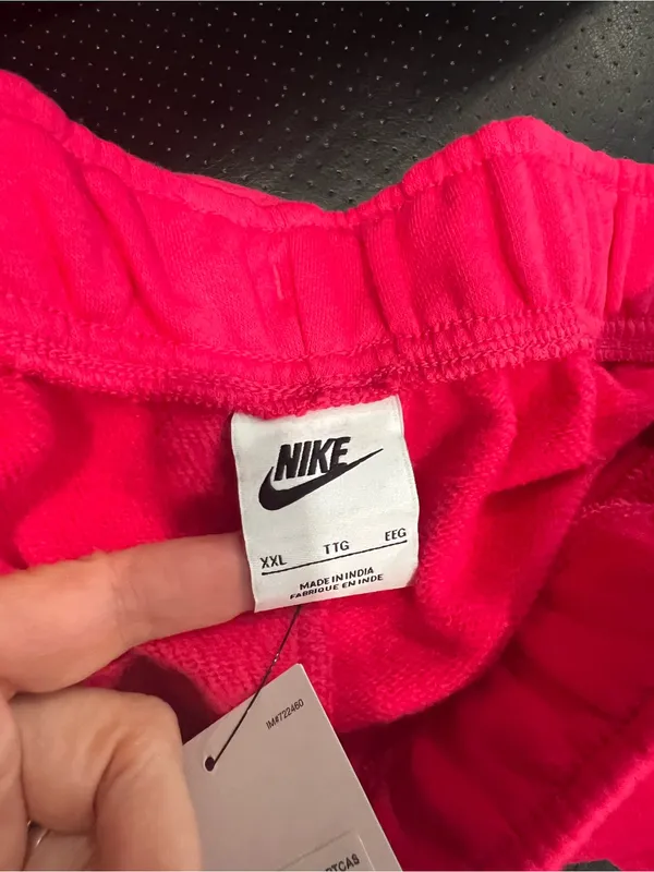 Nike Bright Pink Women's Jogger Sweatpants - Image 9